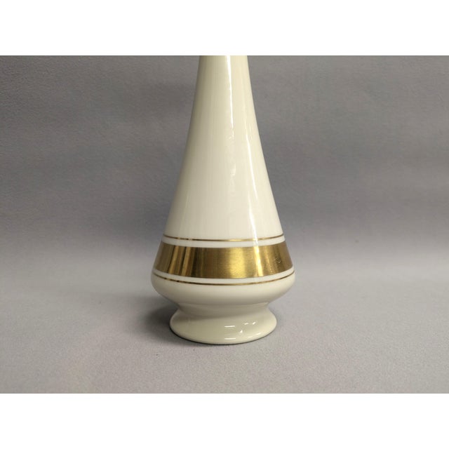 1980s Tall Vintage Lenox Bud Vase For Sale - Image 5 of 8
