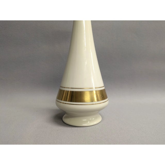 1980s Vintage Lenox Minaret Bud Vase For Sale - Image 5 of 8