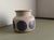 1960s Mid-Century Modern Stoneware Vase with Cobalt Blue Polka Dots, 1960 For Sale - Image 5 of 10
