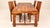 Modern Vintage Dining Table and Chairs Set in Sheesham Wood, 2000s, Set of 5 For Sale - Image 3 of 11