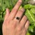 Mid-Century Modern Modern 14k Gold Solitaire Diamond Prong Set Ring Size 4 For Sale - Image 3 of 14