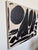 Textile On the Move, Contemporary Black and Tan Geometric Abstract Painting by Matt Higgins For Sale - Image 7 of 7