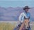 Impressionist Sean Wu Original Oil Painting, Cowboy Riding a Horse on the Field For Sale - Image 3 of 5