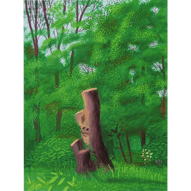 David Hockney Poster (The Arrival of Spring) 12th May 2011 Dimension: 11.7 x 8.3 in | 29.7 x 21 cm Accompanied by a...