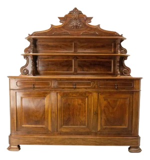 Antique French Walnut Buffet