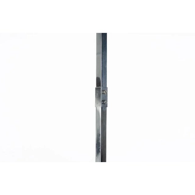 Metal Chandelier by Gaetano Sciolari, 1970s For Sale - Image 7 of 11