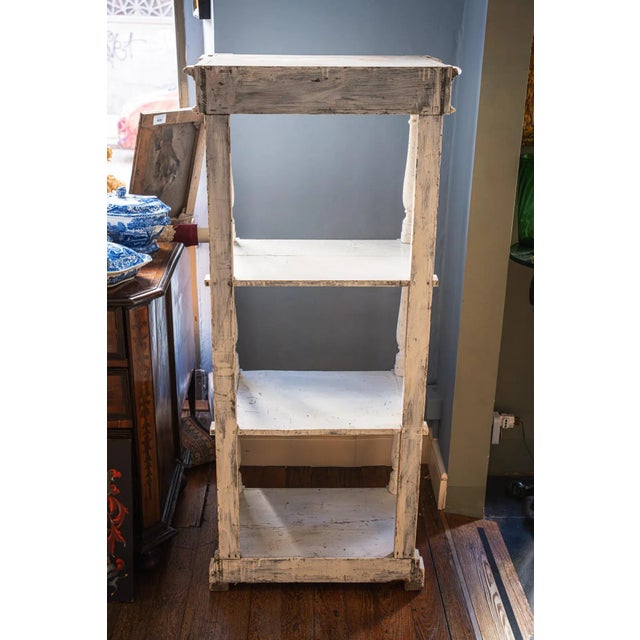 White Etagere, in Worn conditions. Designed before 1890