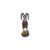 Crystal Glass Ram Standing on Rock Mix Color Art Figure For Sale In San Francisco - Image 6 of 11