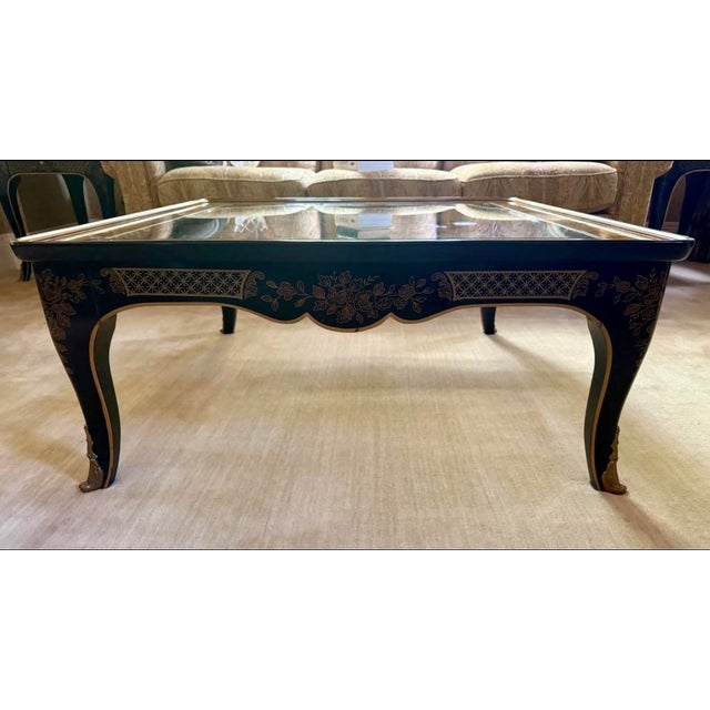Chinoiserie Chinoiserie Drexel Heritage Et Cetera Coffee Table For Sale - Image 3 of 12