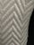 Beige/ White Herringbone Jacquard Decorative Pillow Cover For Sale In New York - Image 6 of 6