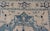 Vintage Turkish Oushak Rug With Dark and Light Blue in Medallion Design For Sale In Atlanta - Image 6 of 12