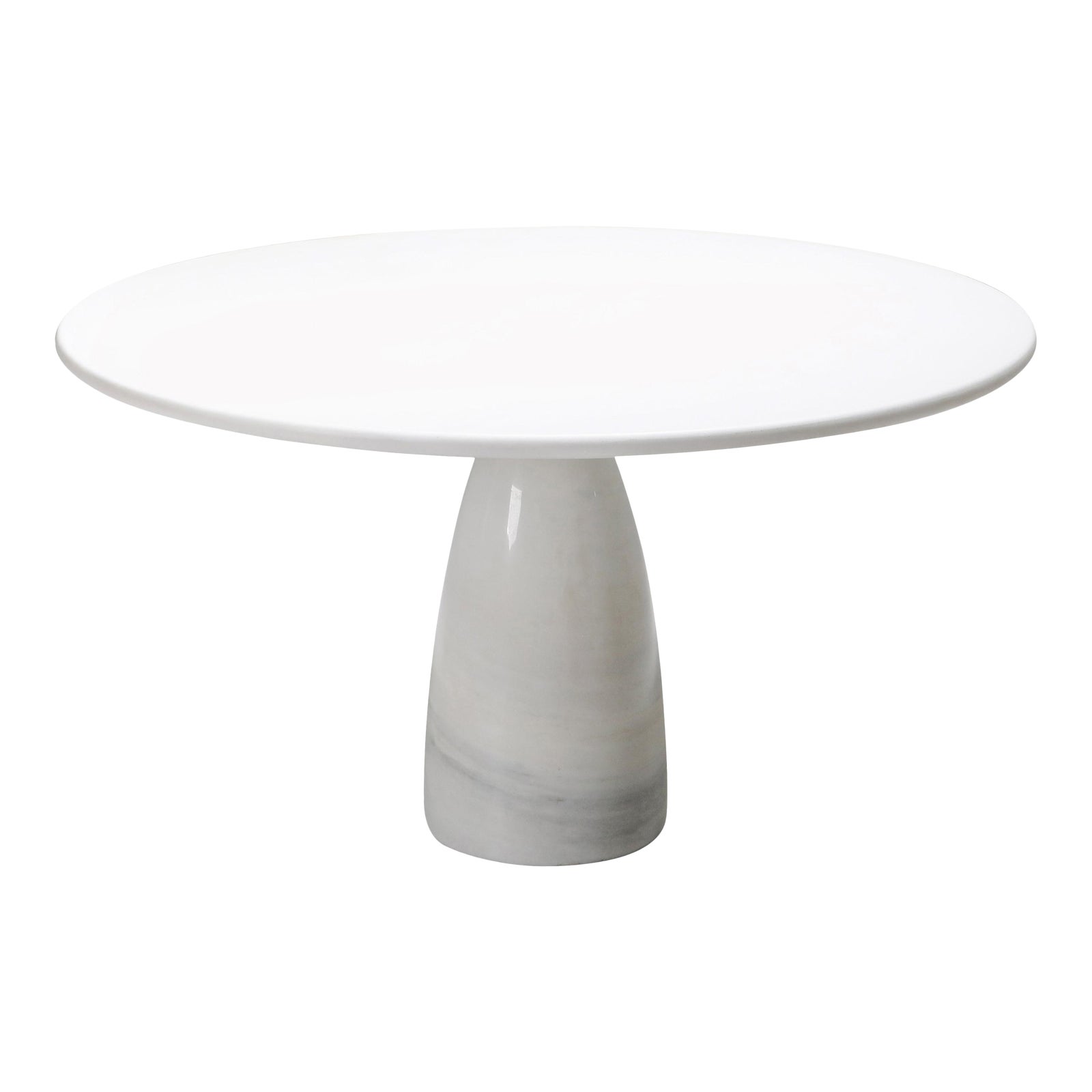 Peter Draenhert White Calacatta Finale Marble Dining Table Chairish