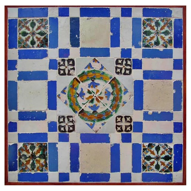 16th Century Panel with Geometric Composition For Sale