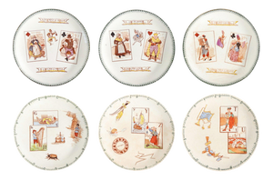 Plates from H. Boulenger & Cie., Set of 6