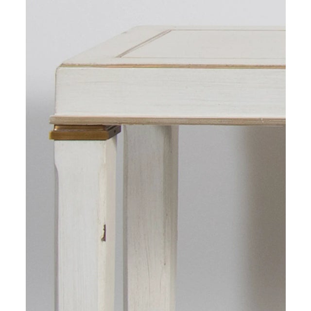 White Hickory Chair Hutton Console Table For Sale - Image 8 of 10