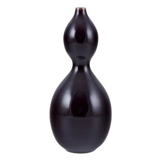 Stoneware Vase with Double Gourd-Shaped by Nils Thorsson for Royal Copenhagen, 1930s For Sale