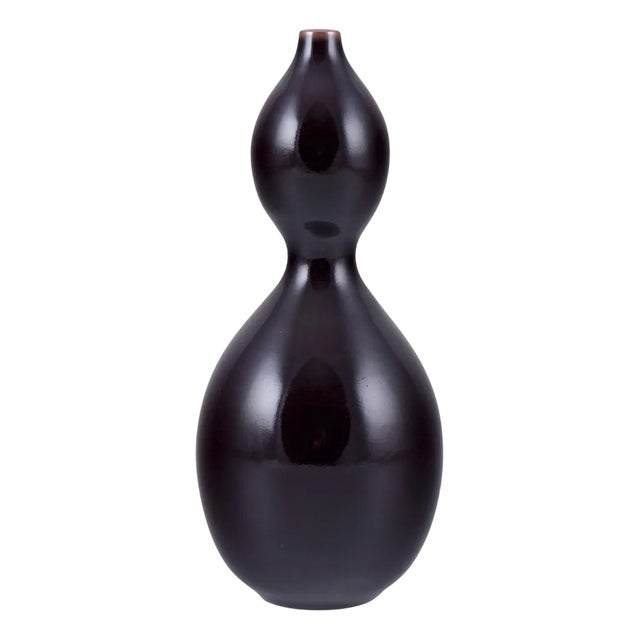 Stoneware Vase with Double Gourd-Shaped by Nils Thorsson for Royal Copenhagen, 1930s For Sale