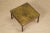 1960s Decorated Gold Leaf, Brass and Glass Coffee, Side or End Tables, c 1960s - A Pair For Sale - Image 5 of 12