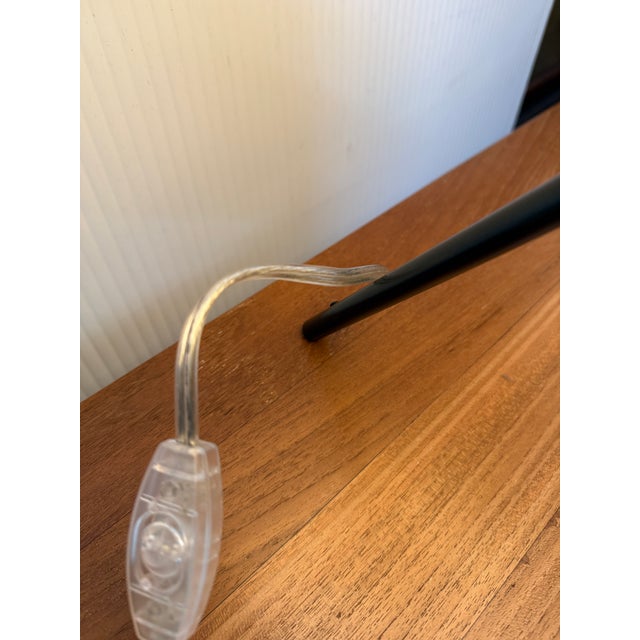 Textile West Elm Tripod Table Lamp For Sale - Image 7 of 12