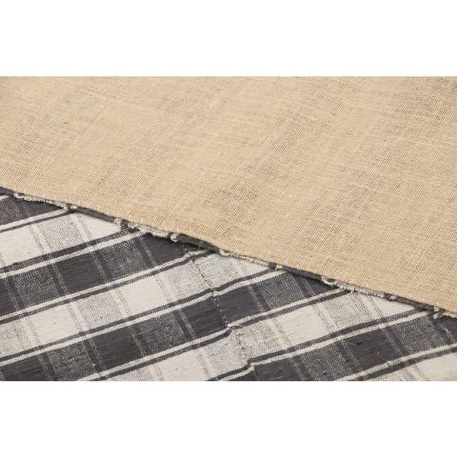 Textile Vintage Panelled Kilim Wool Rug With Checks Design by Rug & Kilim, 1950-1959 For Sale - Image 7 of 9