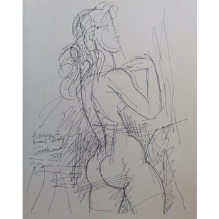 Marcel Gromaire, Modèle de profil, Nude, Lithograph For Sale