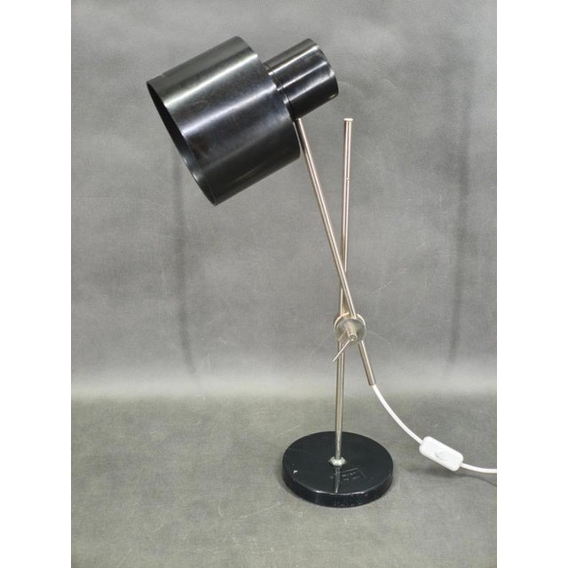 1012 Adjustable Bakelite Table Lamp by Electrosvit, 1960s For Sale - Image 12 of 13