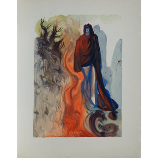 Salvador Dali, La Cascade de Flagétonte, Etching For Sale