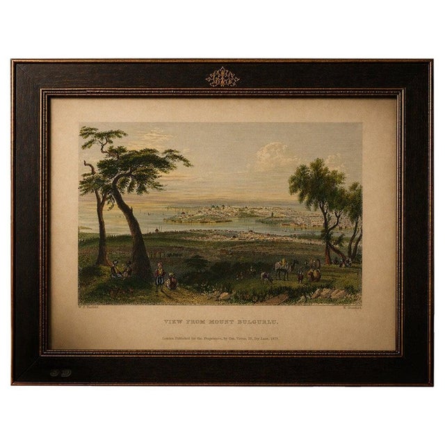 After Bartlett, Istanbul Panorama from Mount Bulgurlu, 1839, Engraving For Sale - Image 9 of 9