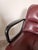 Office Chairs in Burgundy Leather attributed to Charles Pollock for Knoll, 1970s, Set of 2 For Sale - Image 4 of 7