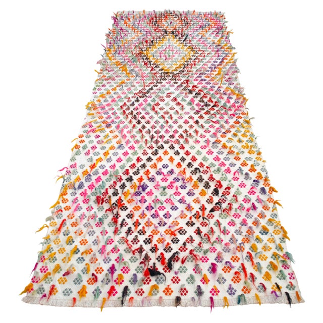 Vintage Runner Rug Kilim• Turkish Handwoven Tribal Flat Weave • Hallway Kitchen Decor - 3′3″ × 10′2″ For Sale - Image 6 of 17