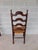 Wood Tell City Chair Co. Cherry Rush Bottom Ladder Back Chairs - A Pair For Sale - Image 7 of 18