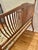 Art Nouveau Antique C. 1900 Edwardian Sheraton Revival Carved Wood Settee, Newly Upholstered For Sale - Image 3 of 12