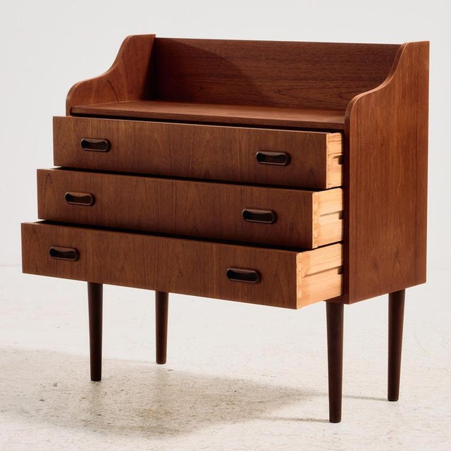 Vintage Teak Nightstand, 1960s For Sale - Image 3 of 12