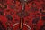 Zanjan Runner 3’4” X 10′ Red Wool Vintage Tribal Hand-Knotted Oriental Rug For Sale - Image 4 of 15