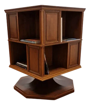 Italian Revolving Bookcase, 1960s