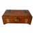 Vintage Dovetail Cedar Wood and Brass Cigar Box | Chairish