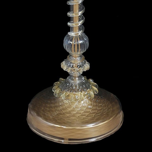 Vintage Murano Glass Floor Lamp, 1960s For Sale - Image 4 of 8