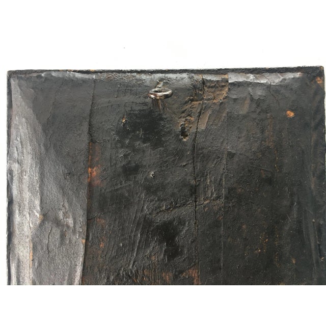 Painting of Jesus on a Wooden Board, 1900s For Sale - Image 12 of 18