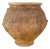 Amphora Vase in Glazed Terracotta Inside For Sale