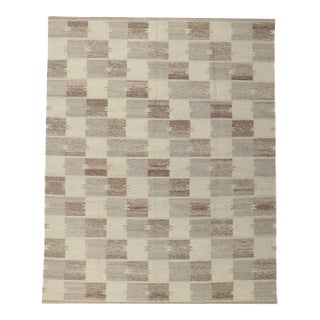 Swedish Barbro Nilsson Inspired Kilim Rug - 08'00 X 10'00 For Sale