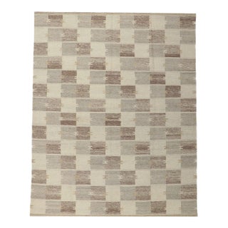 Swedish Barbro Nilsson Inspired Kilim Rug - 08'00 X 10'00 For Sale