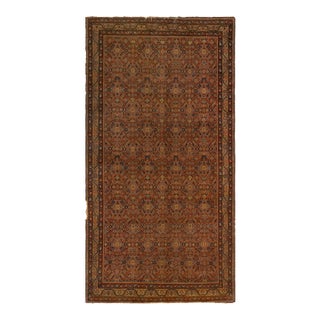 Antique 20th Century Persian Malayer Runner With Geometric Lattice - Rug & Kilim For Sale