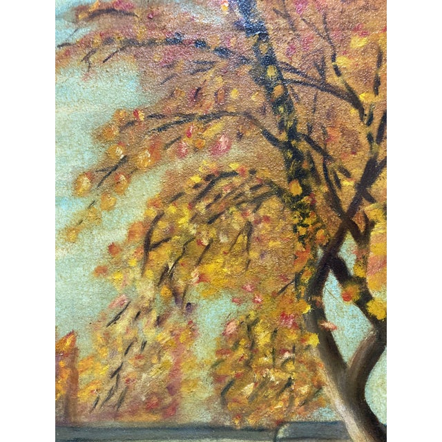 Robert Louis Morin, The Quays of Notre-Dame de Paris, 1966, Oil on Canvas For Sale - Image 12 of 14