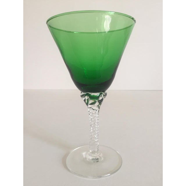 Vintage MidCentury Modern Multicolor Martini Glasses Set of 4 Chairish