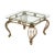 Italian Art Deco Brass Side Table For Sale - Image 10 of 10