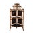 Chinoiserie Japanned English Pagoda Bamboo Standing Corner Shelf or Etagere For Sale - Image 11 of 11