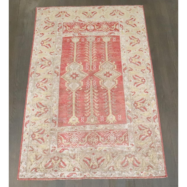 Turkish Antique Turkish Mudjur rug no. j4952 For Sale - Image 3 of 9