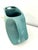 Vintage Homer Laughlin Fiesta ware ceramic disc 28 ounce pitcher in turquoise. Marked "Fiesta Made in U.S.A. " (Note:...
