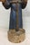 Large 1600's Antique Hand Carved Polychromed Santos St. Francis Sculpture Statue For Sale - Image 14 of 16