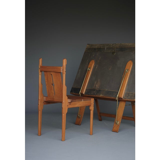 Dutch Traditionalist Amsterdam School Side Chairs by Alexander Kropholler, 1930s, Set of 2 For Sale - Image 9 of 18
